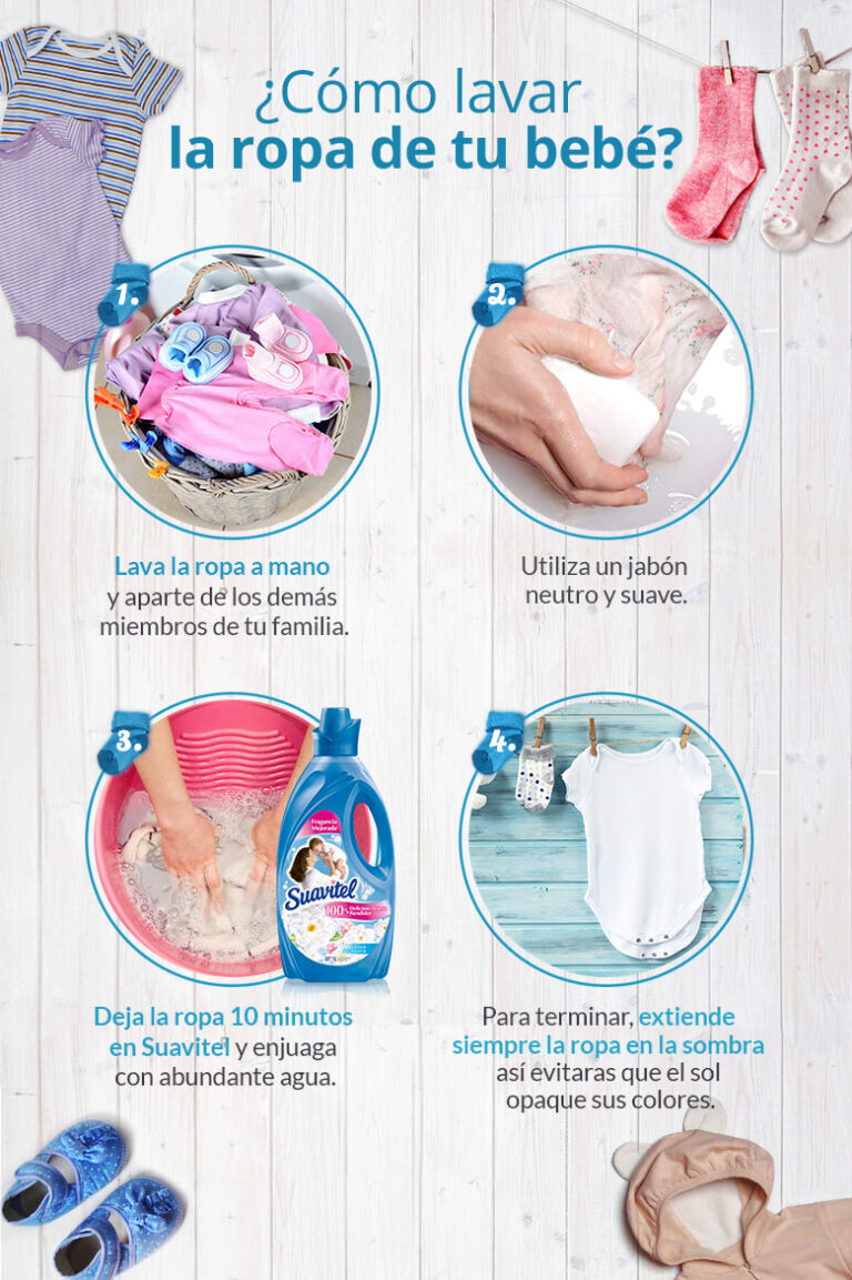 Cuidados y consejos para el lavado de ropa de bebé