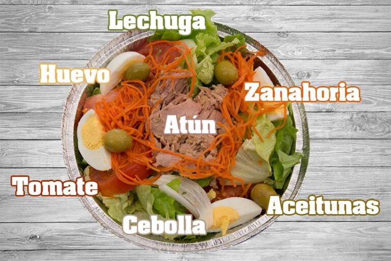 Deliciosa Ensalada Mixta con Atún: Una explosión de sabores en cada bocado