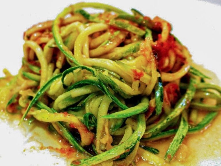 Deliciosos Espaguetis de Calabacín: Una opción saludable y sabrosa