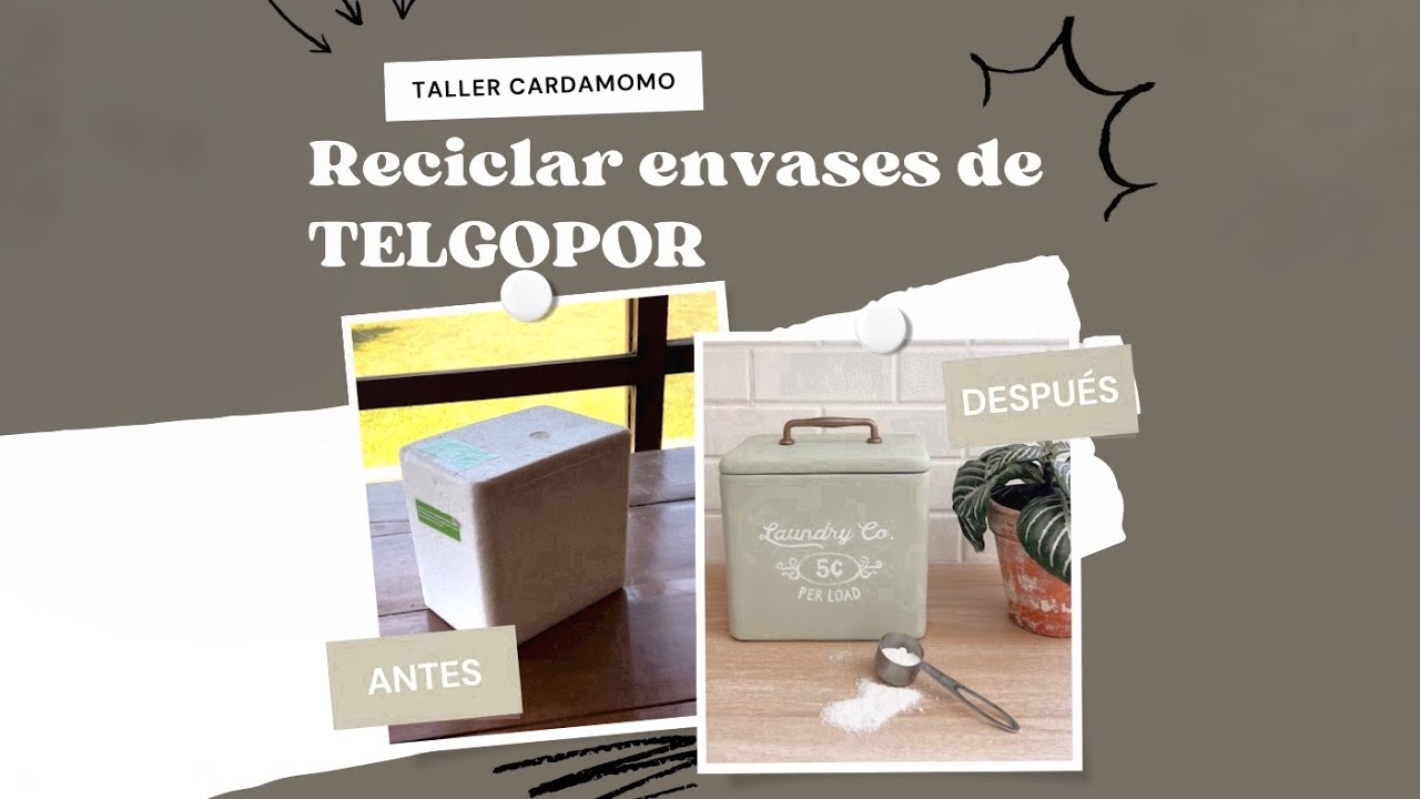 Reciclaje de Telgopor: Reutiliza tus recipientes de forma sencilla